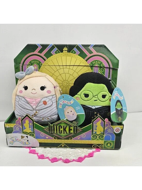 Wicked Squishmallows Elphaba & Glinda 5