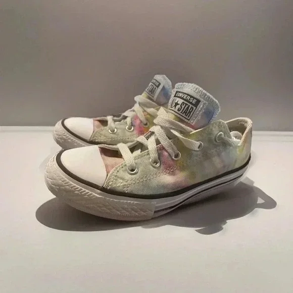 Girls, Tie-dye Converse Shoes, size‎ 2