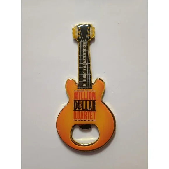 The Man‎ In Black Guitar-Shaped Million Dollar Quartet Bottle Opener