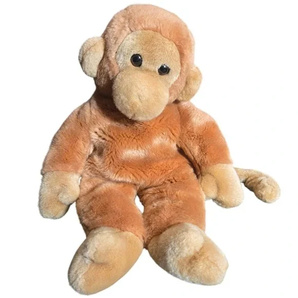 Vintage 1998 Ty Beanie Buddies Bongo the Monkey Plush Stuffed Animal 14