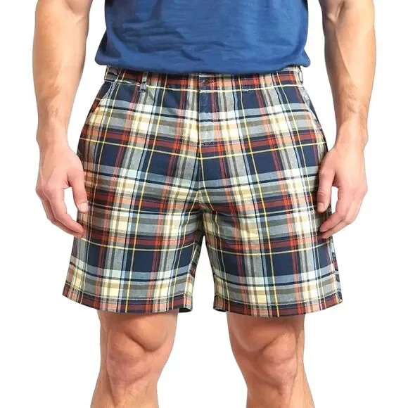 Old Navy Plaid Shorts Cotton Men's size 40 Preppy Cruise Golf 12