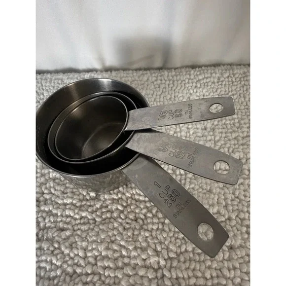 Stainless‎ Steel Measuring Cups Set Kitchen Baking Cooking Tools