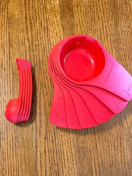 Tupperware Measuring Cup set and Measuring Spoon set