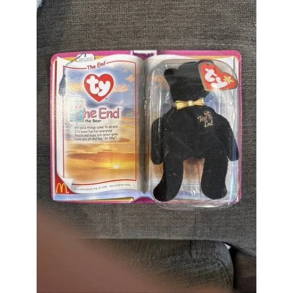 McDonald's The End - The End The Bear - Ty Beanie Baby Brand‎ NIB