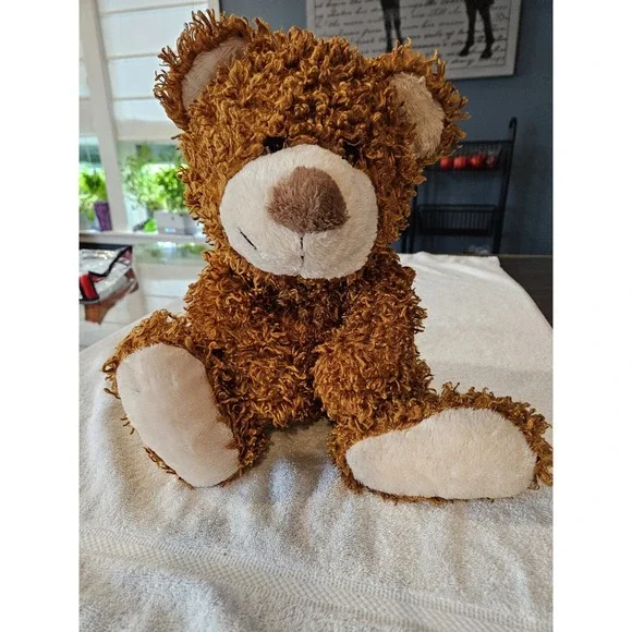 Dan Dee Collectors Choice Plush Brown Teddy Bear Tan Nose Feet‎