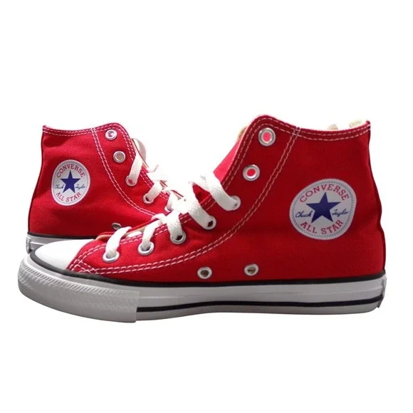 Converse Chuck Taylor All Star High Top Sneaker‎ Red Size 2