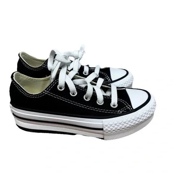 Converse Youth CTAS EVA‎ Lift OX, 372861F, Size 11.5 Black/White