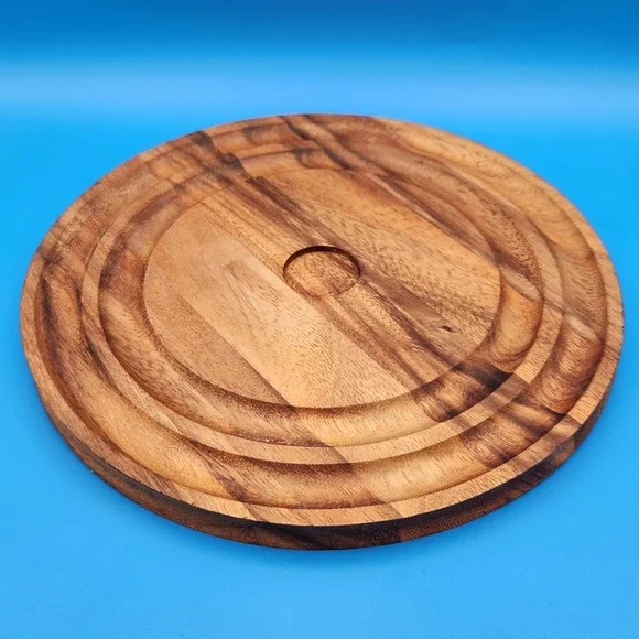 Ironwood Gourmet Acacia Wood Olive Appetizer Tray