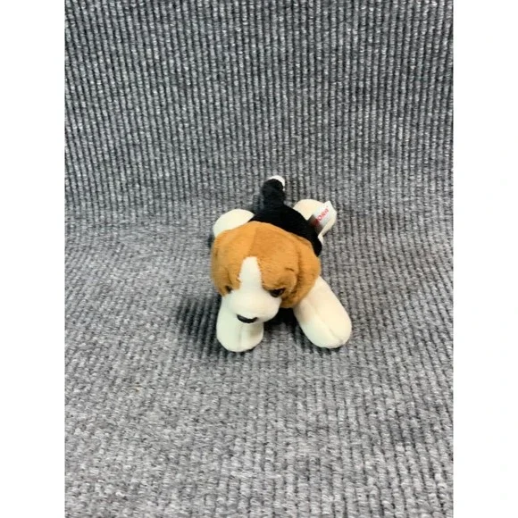 Aurora Plush 8” Puppy Dog‎ Stuffed Animal Beanie Feet Mini Flopsie Homer Beagle