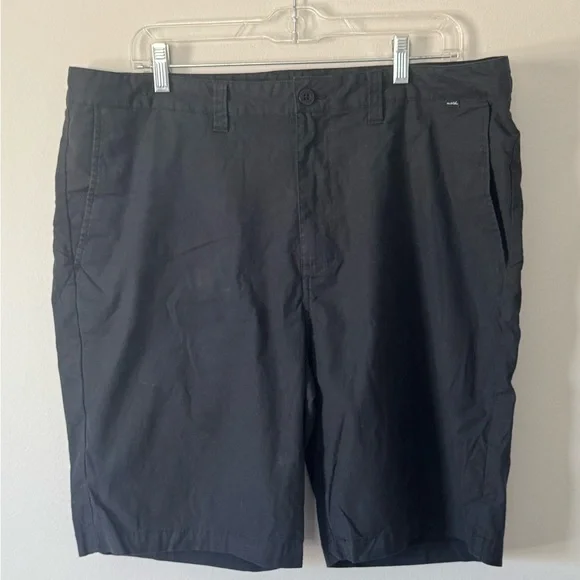 Travis Mathew Shorts Men's 38 Performance Golf Black Stretch 9