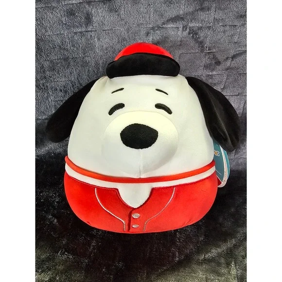 Squishmallows Peanuts‎ Snoopy Baseball Uniform 8 Inch Plush Toy SQPN00099 NEW