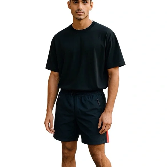 Koral Statement Neal Shorts Men Color Black & Red Size S
