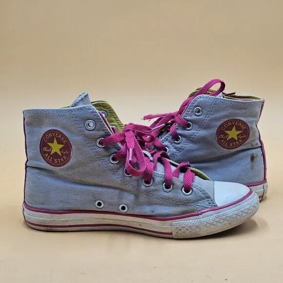 Converse Chuck Taylor All Star 2 Fold Hi Top Lucky Stone Grey Sneakers Junior 4