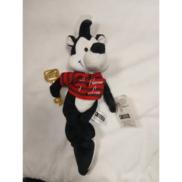 Vintage 1998 Looney Tunes Pepe Le Pew Prisoner of Love 9