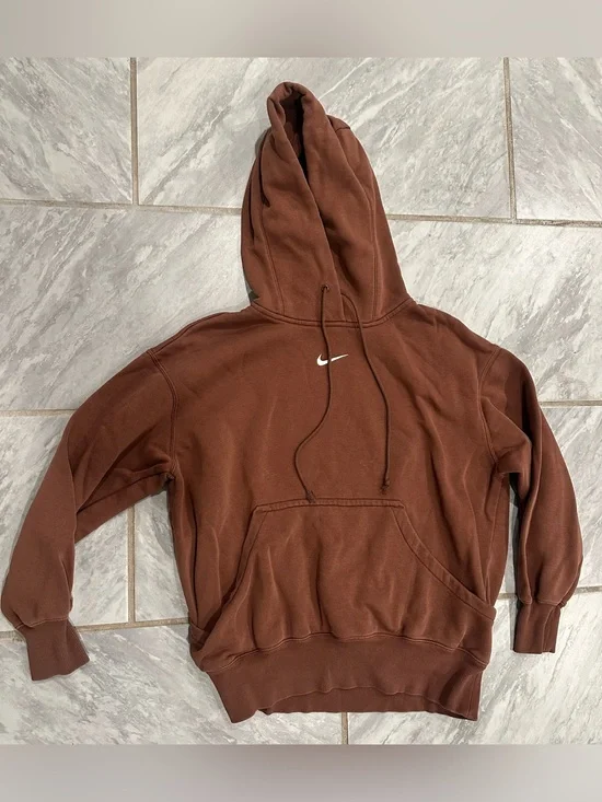 Nike Women’s Brown Hoodie Pullover Size Small DQ5860-265