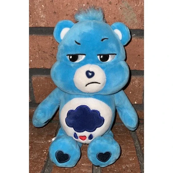 Care Bears Unlock‎ the Magic Grumpy Bear Blue Plush Basic Fun 2020 10