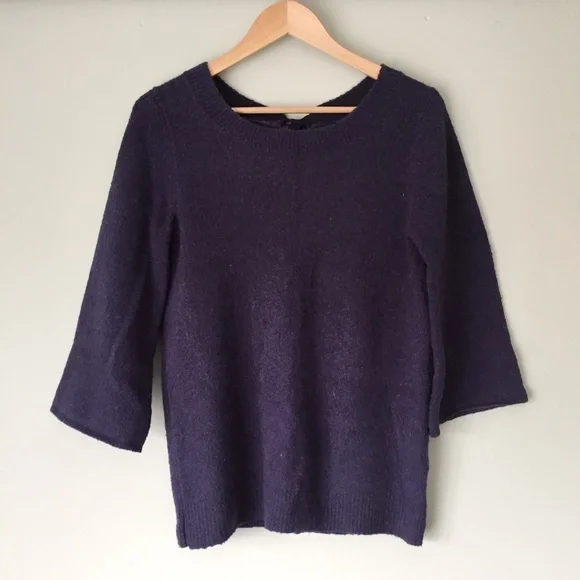 Gap Tie-Back Sweater with Flare Sleeves