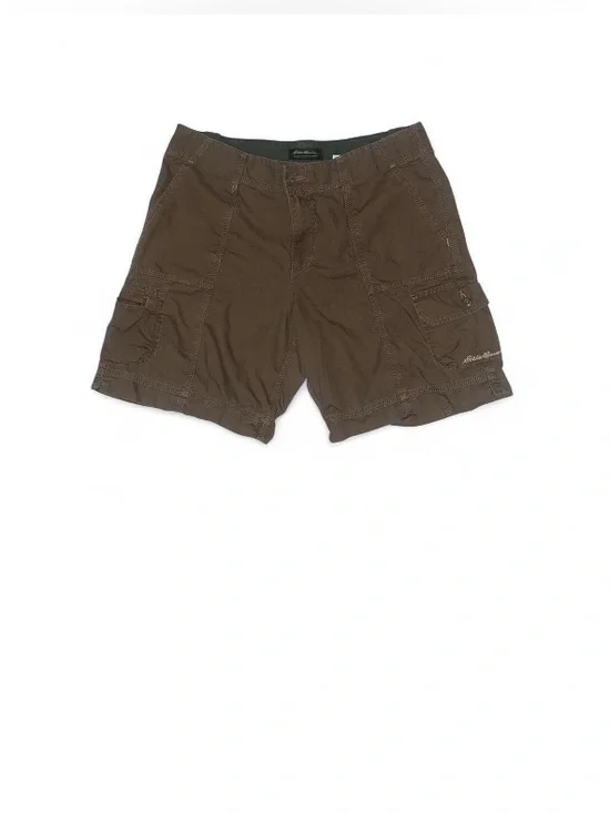 Eddie Bauer Brown Cargo Shorts Sz M