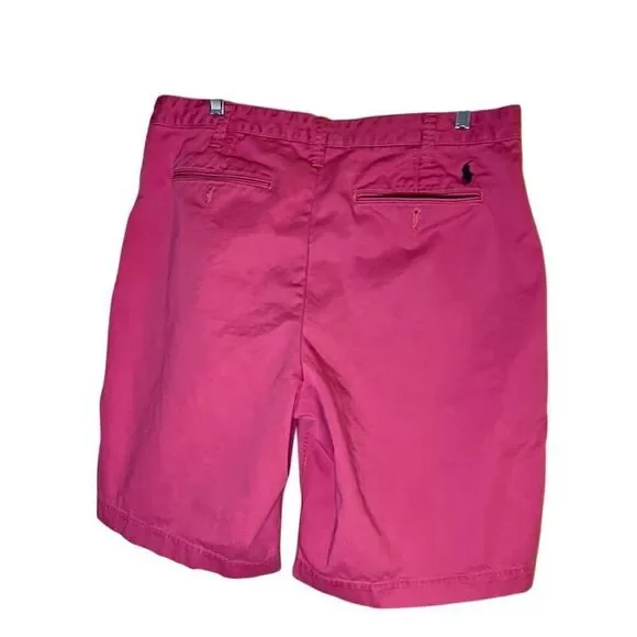 Men’s Polo Ralph Lauren Prospect Shorts Fucshia Pink 34 Waist Classic Style