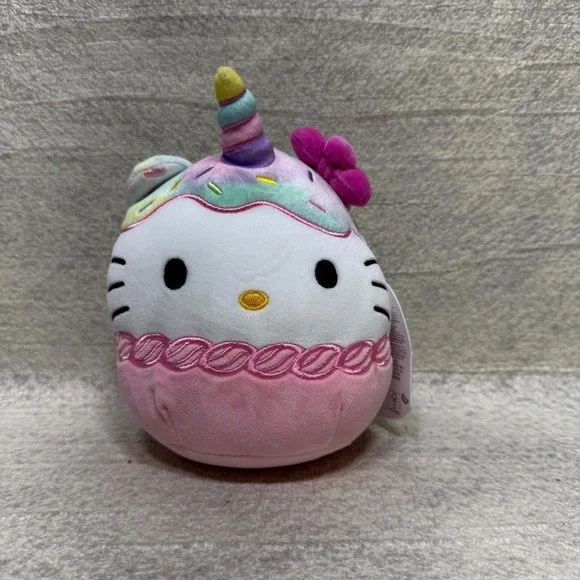 Hello Kitty Pink‎ Unicorn Original Squishmallows 7 Inches NEW