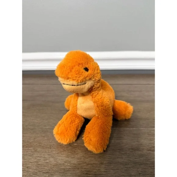 Aurora‎ Mini Flopsie Orange Dinosaur Plush