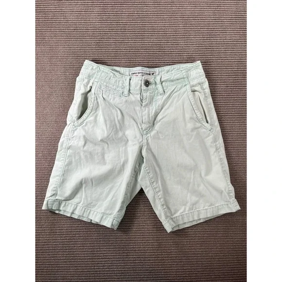 American Eagle Outfitters Prep Shorts Mens 28 Mint‎ Green Cotton Chino