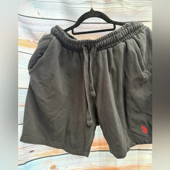 U.‎ S Polo Assn. Men's Black Casual Shorts