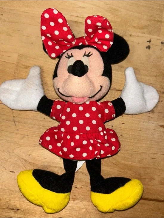 Applause Disney Minnie Mouse Bean Bag Stuffed Toy Plush 8