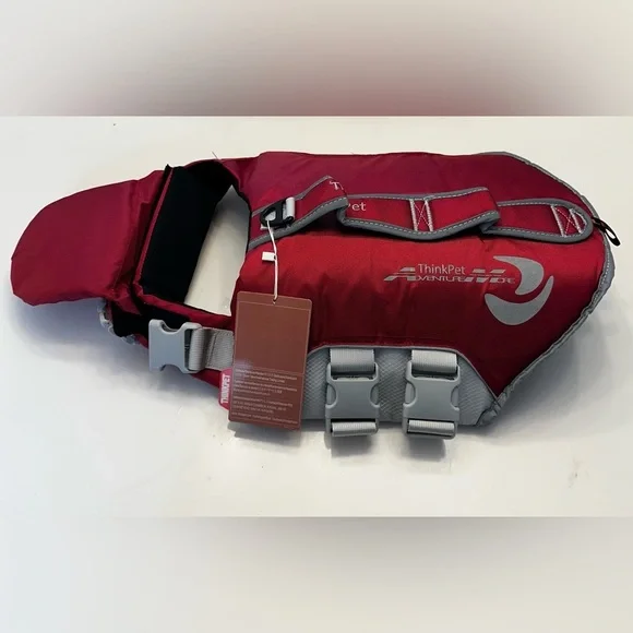 Thinkpet  Dog Life Vest - Vibrant Red