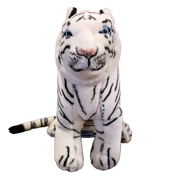 1995 Vintage ACE Play By Play White Siberian Tiger Plush 14