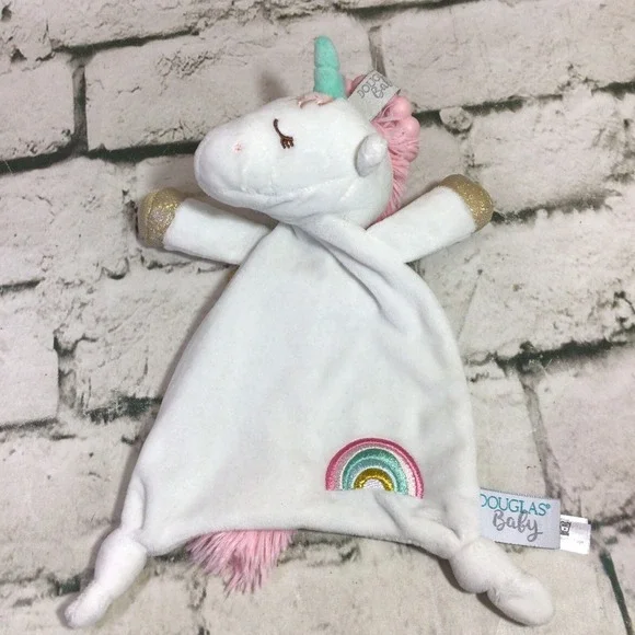 Douglas Baby Unicorn Lovey Plush Soft Security Blanket