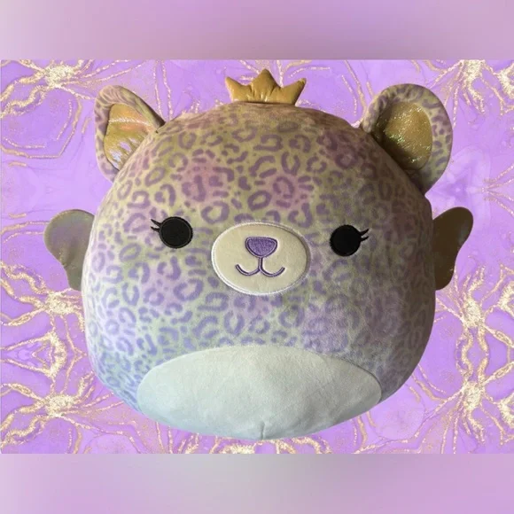 Squishmallows Ashlyn the Cheetah Fairy 16” from the Fantasy Squad NWOT
