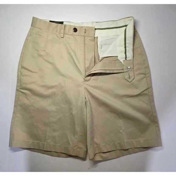 Orvis Mens Size 32 Beige Chino Shorts‎