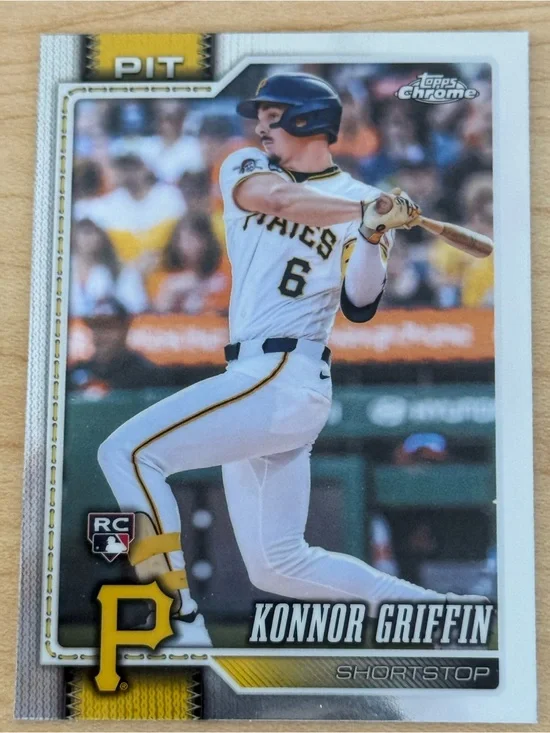 2026 Topps Chrome Konnor Griffin Rookie RC Pirates 🔥