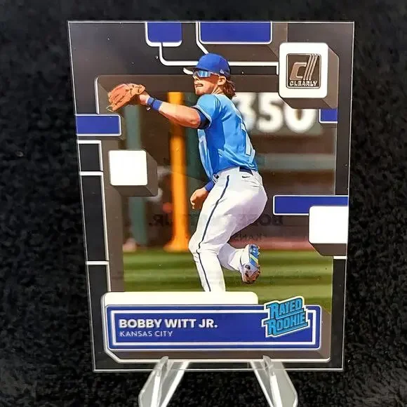 Bobby Witt Jr. (RC) 2022 Clearly Acetate Rated Rookie #74 Kansas City Royals