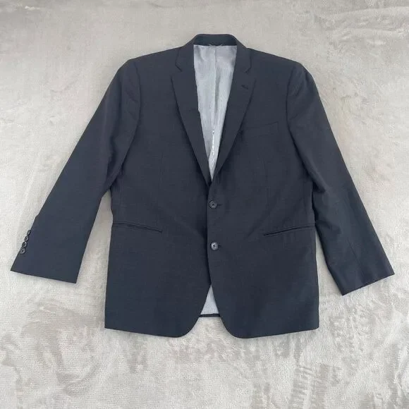 Brooks Brothers Sport Coat Blazer Jacket‎ Men 45R Grey Explorer Regent Fit Wool