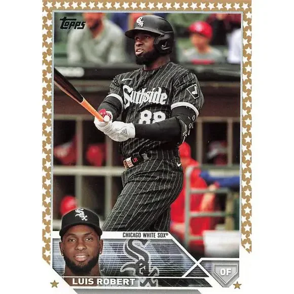 2023 Topps Gold Star Luis Robert #88 Chicago White Sox