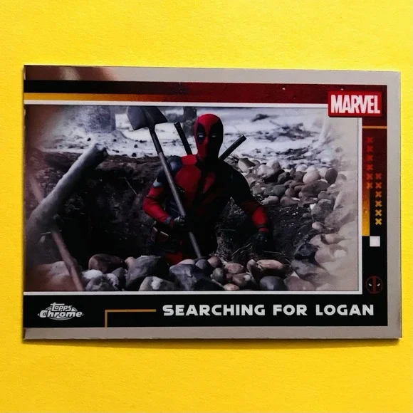 2025 Topps Chrome Deadpool & Wolverine Searching For Logan #48 Insert‎ Marvel