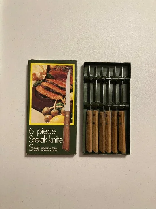 Vintange 6 Piece Knife Set (Make in Japan