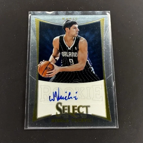 Nikola Vucevic Rookie Auto 2012-13 Panini‎ Select RC Autograph /399 Magic #180