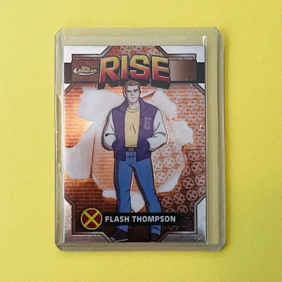 2025 Topps Finest‎ Marvel Flash Thompson RISE CAMEO #23