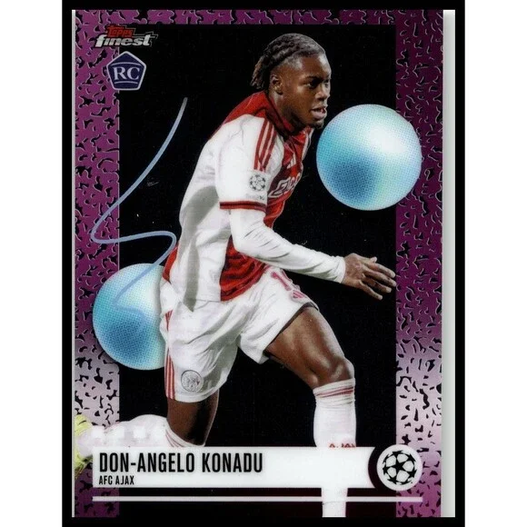 2025-26 Finest UEFA Don-Angelo Konadu #260 Ajax Uncommon Rookie