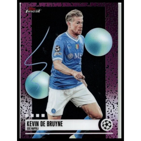 2025-26 Finest UEFA Kevin De Bruyne #333 Napoli Uncommon