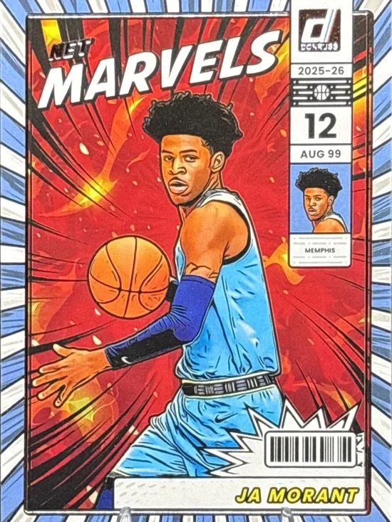 Panini Marvels Ja Morant Trading Card