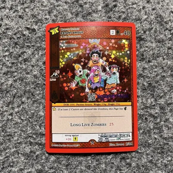 Metazoo HiroQuest Extant Group Full Holo 5/38 Amazon Music NM Pack Fresh