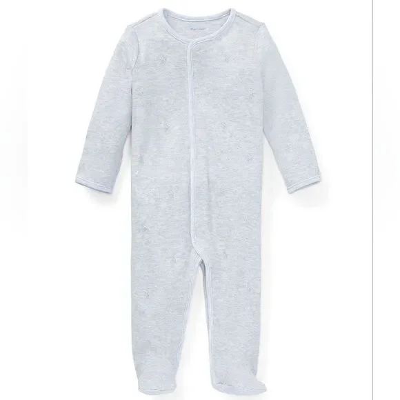Ralph Lauren | Embroidered Pony Footed Coverall