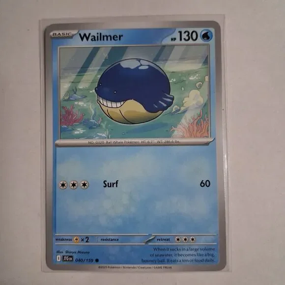 Wailmer 040/159 Sv09: Journey Together Reverse Holo