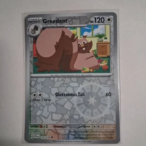 Greedent 132/159 Sv09: Journey Together Reverse Holo