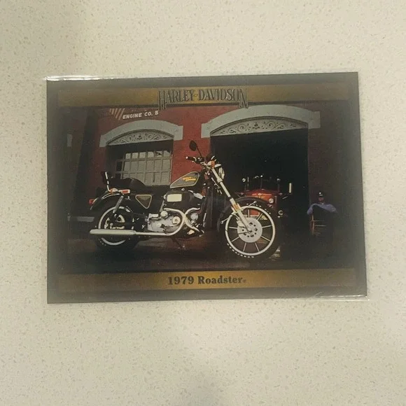 1992 Harley-Davidson Series 2 Collect-A-Card 164 1979 Roadster 1966 KR Tracker