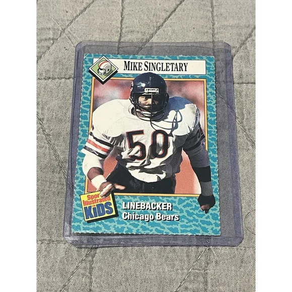 1989 Sports Illustrated Kids Mike Singletary Chicago Bears HOF